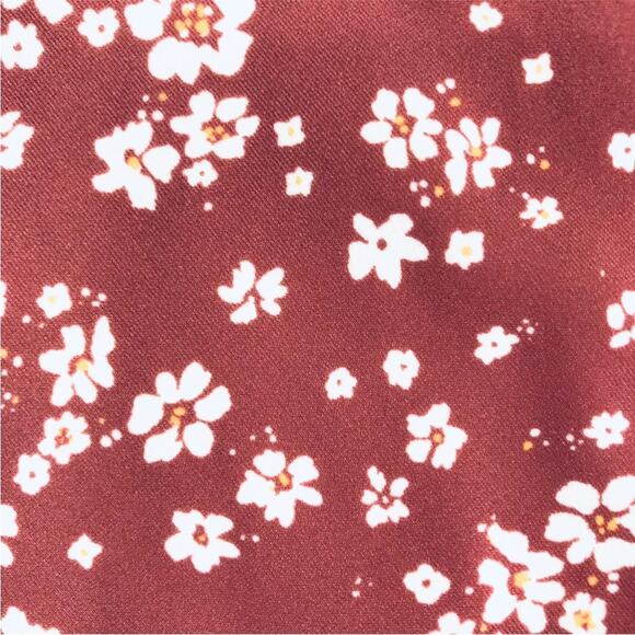 ANDIE Swim Sarong Sz M Floral Rose Cottagecore Preppy Boho Chick Romantic NWT - Picture 9 of 12